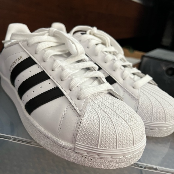 adidas gazelle silver green womens adidas Superstar XLG In Black Red main image 0